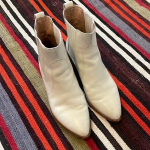 Madewell western booties size 9
